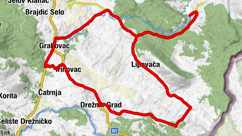 Drežnik Grad - Sadilovac - Plitvice Holiday Resort - Plitvički dvori