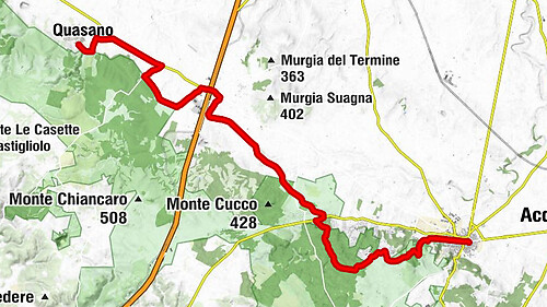 Quasano - La Selva di Diana - Il Tronco - Cassano delle Murge