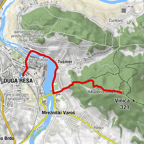 Duga Resa - Tušmer - Mrežnički Varoš - Mladen Polović