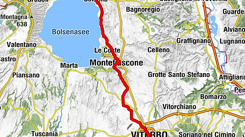 Bolsena - San Flaviano - Colle Falisco - San Giovanni Battista