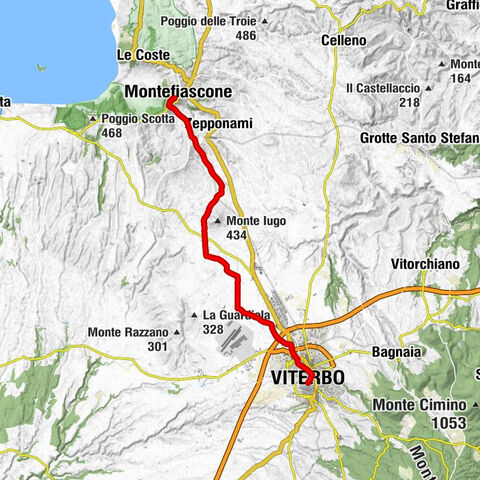 Colle Falisco - San Bartolomeo - Santa Maria del Suffragio - Viterbo