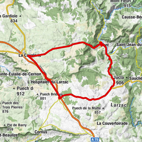 Nant - Le Faubourg Haut - Grotte du Bout de Côte - Le Sanglier Hilare