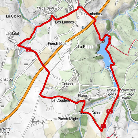 Luc-la-Primaube - Le Batut - Planèzes - Les Combettes