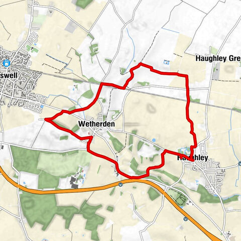 Haughley - Haughley Church - Wetherden - The Old Counting House