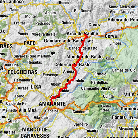 Arco de Baúlhe - Celorico de Basto - Igreja Paroquial de Gatão - Amarante