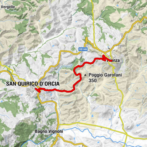 Chiesa di Santa Maria Assunta - Pieve di Corsignano - Chiesa Santa Caterina - Pienza