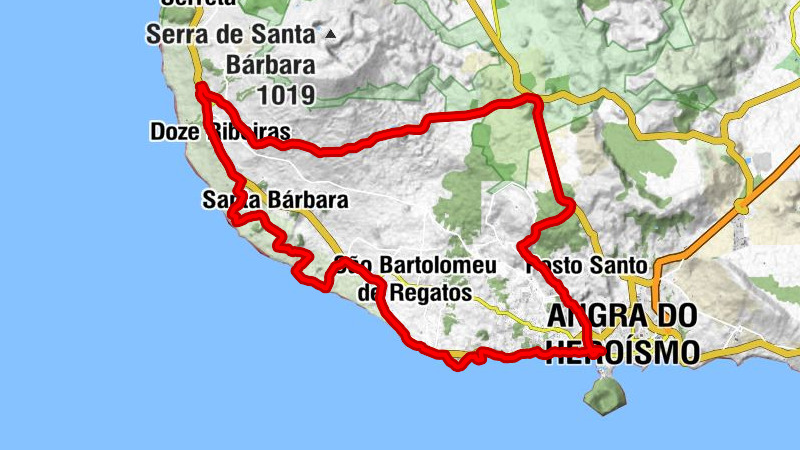 Angra do Heroísmo - Igreja Velha - Igreja das Doze Ribeiras - Santa Luzia