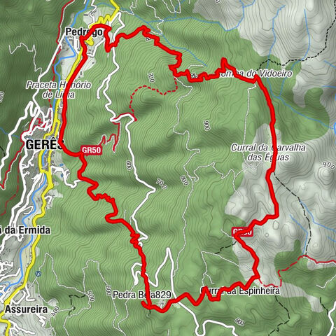 Pedrogo - Gerês - Miradouro da Pedra Bela - Pedra Bela