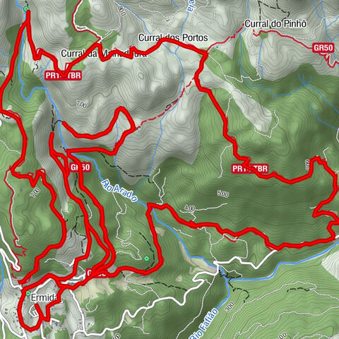 Vilar da Veiga - Cascata do Arado - Curral da Malhadoura - Ermida