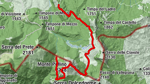 Rifugio Pino Loricato - Rifugio pino loricato - Monte Pollino - Colle Gaudolino