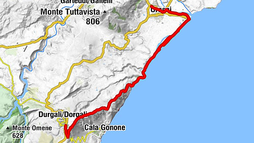 Durgali/Dorgali - Monte Bardia - Cuc.ru Cazzeddu - Chiesa delle Anime