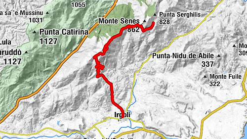 Irgoli - San Nicola - Santa Croce - Ristoro Norghio