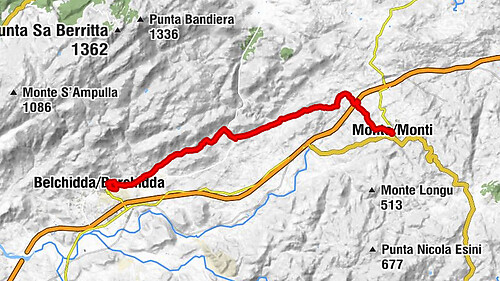 Monte/Monti - Il Pizzicotto - Belchidda/Berchidda