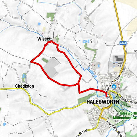 Halesworth - Wissett - Saint Andrews, Wissett