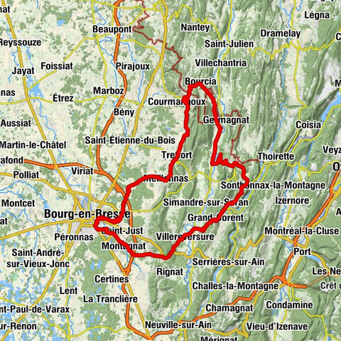 Les Dîmes - Mosquée de Bourg-en-Bresse - Église Saint-Laurent - Montagnat