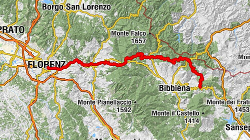 Firenze - Poggio Tre Monti - Poggio Aguzzo - Basilica di Santa Maria Assunta