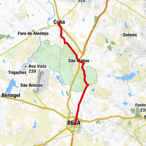 Capela Nossa Senhora da Piedade - Sé Catedral de Beja - Igreja Paroquial de São Matias - Cuba