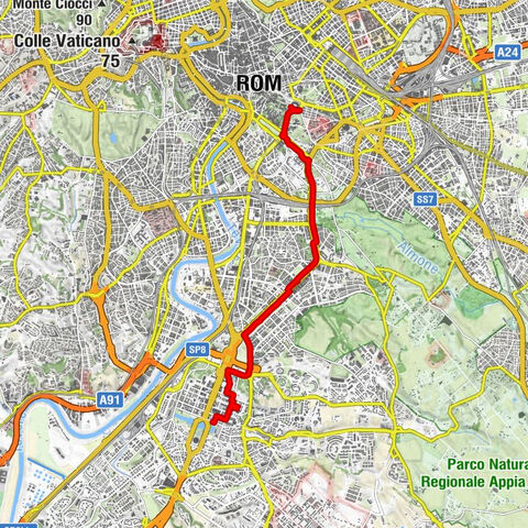 EUR Fermi - Chiesa dei Santi Nereo e Achilleo - Roma