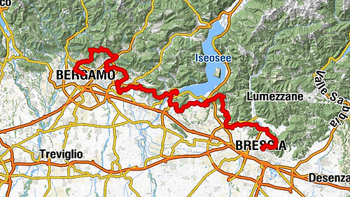 Città Alta - Monte della Croce - Monte Cognolo - Chiesa di San Zeno al Foro