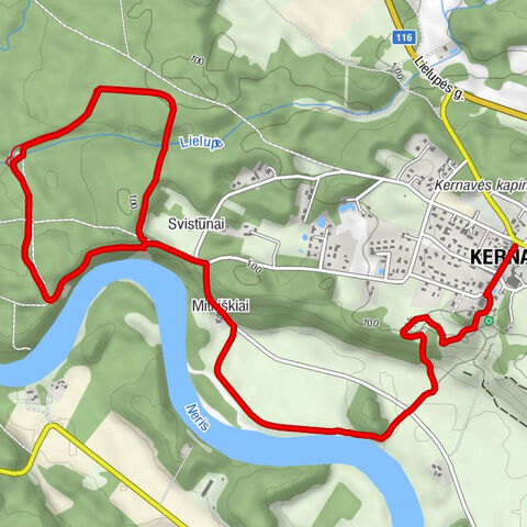 Svistūnai - Kernavės Švč. Mergelės Marijos Škaplierinės bažnyčia - Kernavė