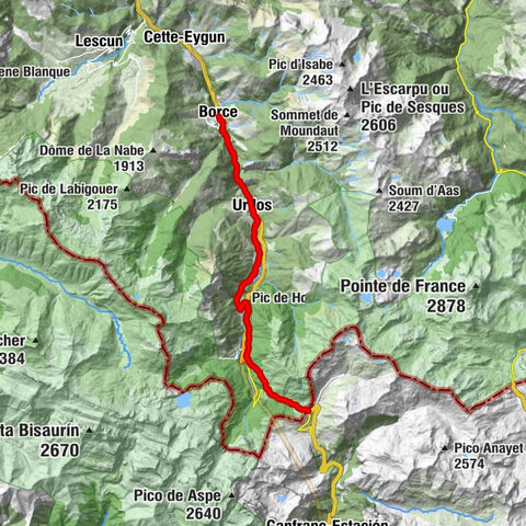 Borce - Gîte Communal - Église Sainte-Marie-Madeleine - Urdos