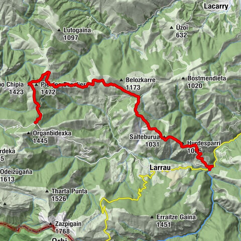 Iraty - Salteburua - Hurdesparri - Auberge Logibar