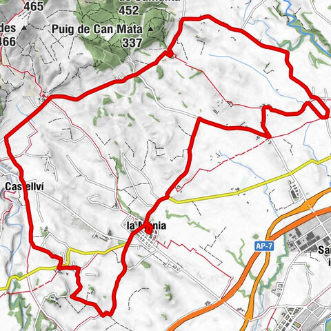 la Múnia - Ermita de Sant Sadurní - Sant Andreu - Vilafranca del Penedès