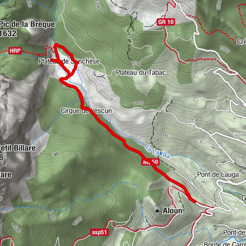 Lescun - Plateau de Sanchèse - Cascade de Sanchèse