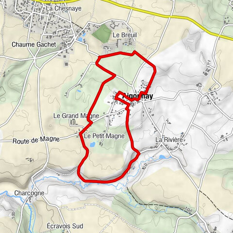 Aigonnay - Le Breuil - Le Grand Magne