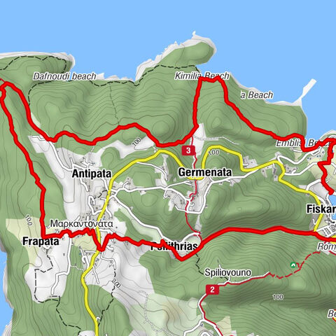 Φισκάρδο - Ψιλιθριάς - Φραπατα - Αντιπάτα