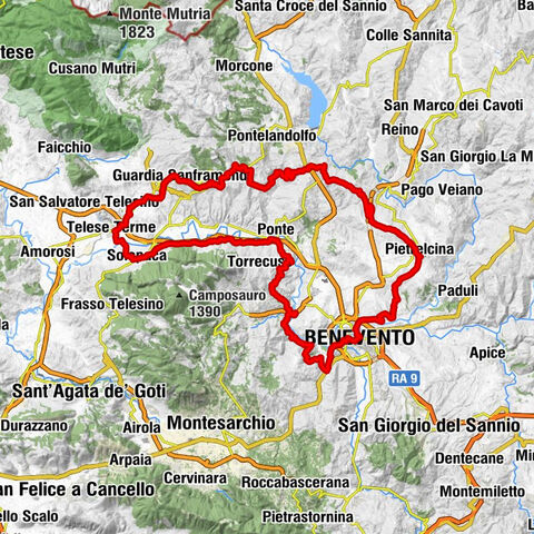 Telese Terme - Cattedrale della Sacra Famiglia - Chiesa di San Rocco - Chiesa di San Sebastiano