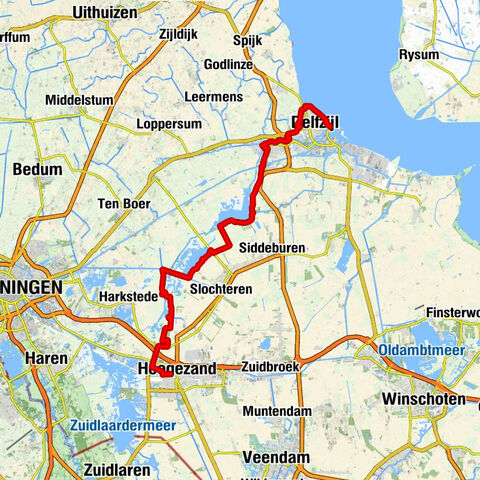 Delfzijl - Sint Nicolaaskerk - Appingedam - Hoogezand