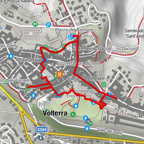 Volterra - Sant'Agostino - Oratorio di Sant'Antonio Abate - San Michele Arcangelo