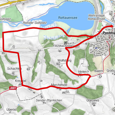 Postmünster - Wolfsberg - Hinten - Baiern