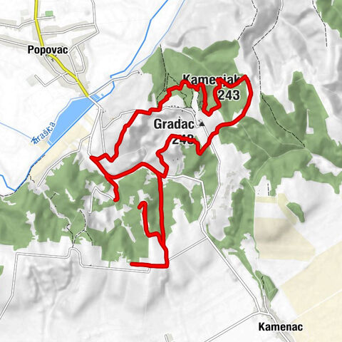 Popovac - Marija Lurd svetište Popovac - Kamenjak - Osječko-baranjska županija