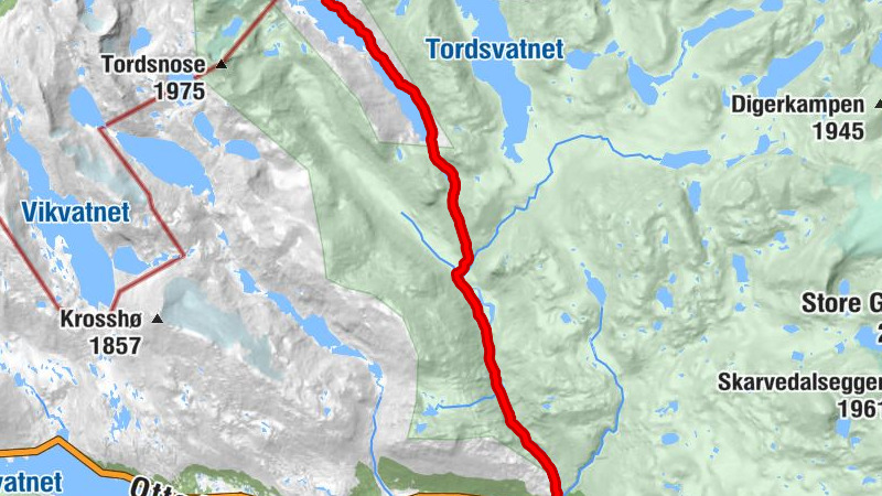 Skjåk - Veltdalshytta