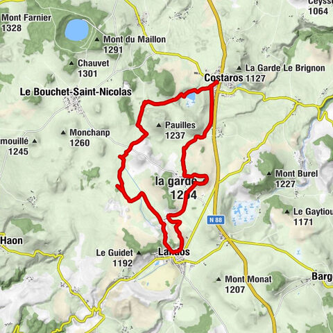 Costaros - Église Saint-Félix - La Garde - la garde