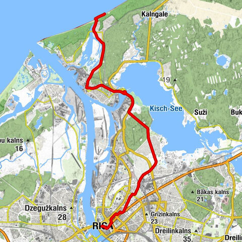 Vecāķi - Pie Alika - Baltā baznīca - Rīgas Svētās Marijas Magdalēnas baznīca