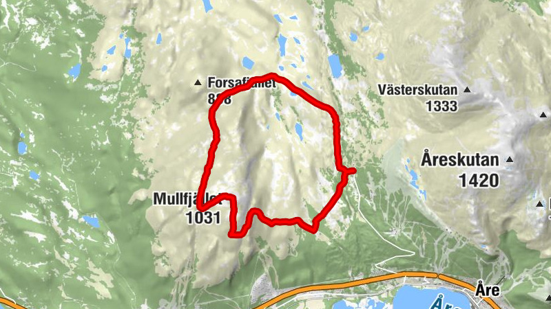 Åre kommun - Mullfjället