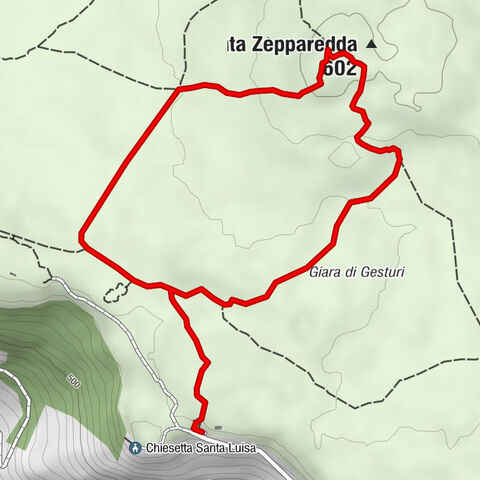 Tuili - Punta Zepparedda