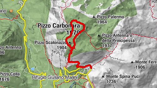 Isnello - Pizzo Scalonazzo - Pizzo Carbonara - Petralia Sottana