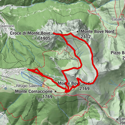 Ussita - Monte Bove Sud - Croce di Monte Bove - Selvapiana