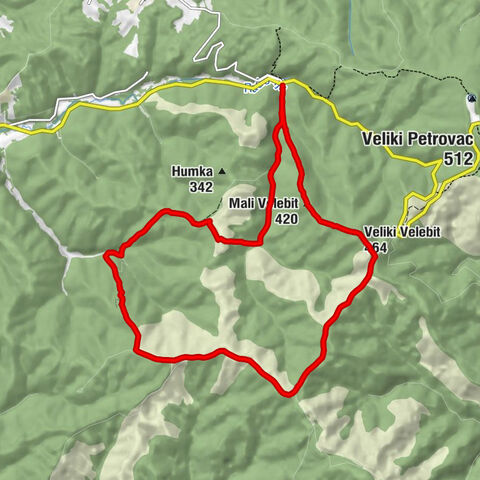 Karlovačka županija - Veliki Velebit - Mali Velebit