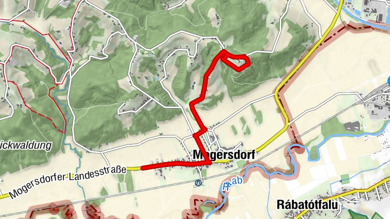 Friedensweg Mogersdorf