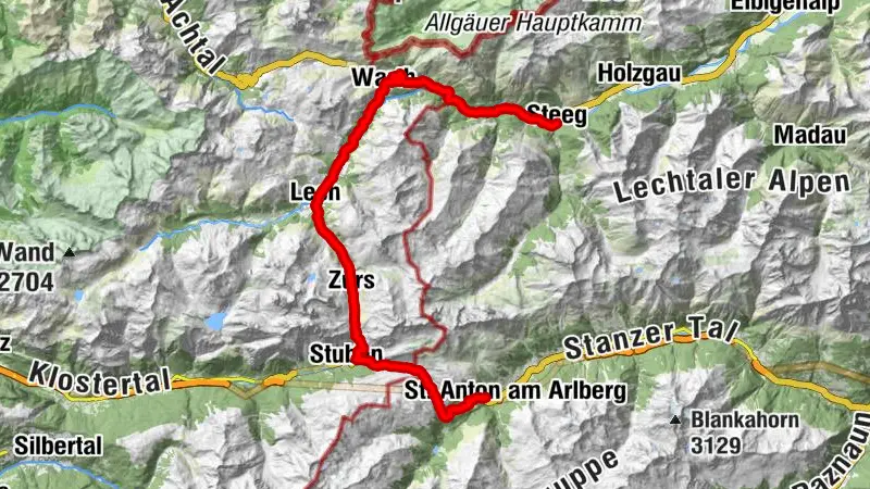 Bike Trail Tirol Etappe 31