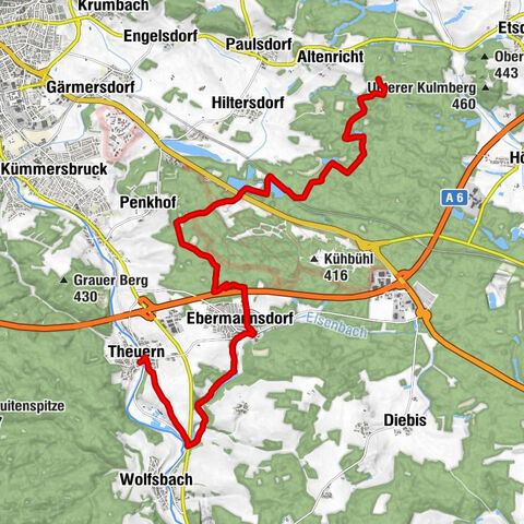 Erzweg (9): Paulsdorf - Theuern