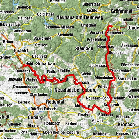 Grenzwanderweg Landkreis Sonneberg