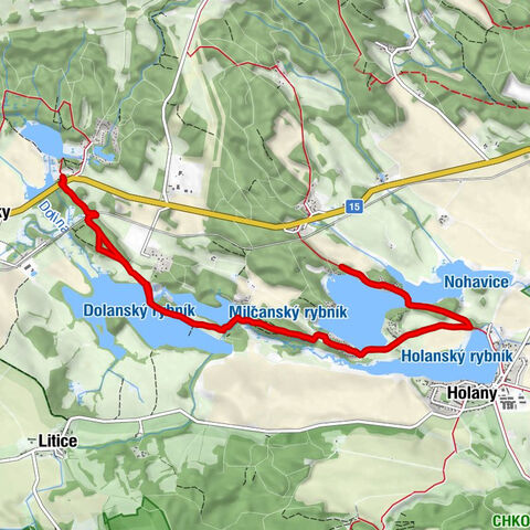 Holany - Dolanský vodopád - sklípek