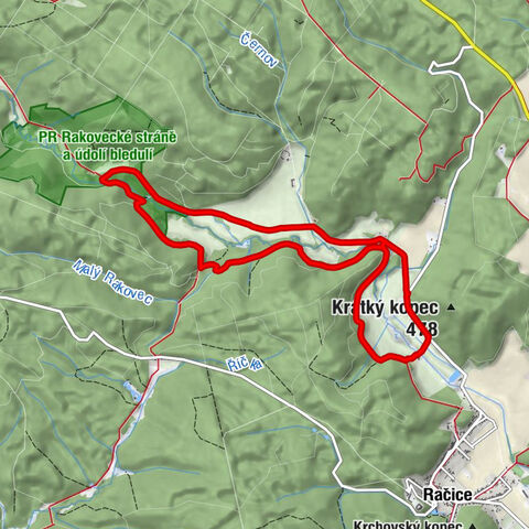 Račice - U chaty ČSOP Vyškov