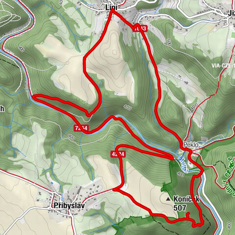 Peklo - Přibyslav - Navštívení Panny Marie - Lipí